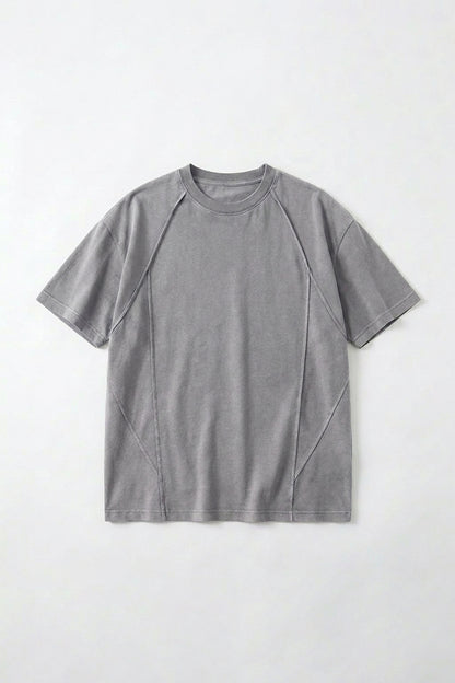Men's Summer Deconstructed Loose-Seam Streetwear T-Shirt