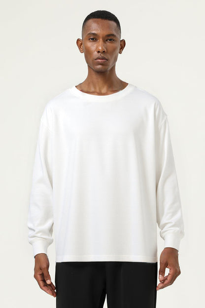 Men's Heavyweight Cotton Long Sleeves T-shirt