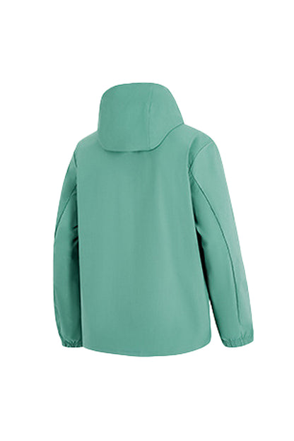 Men's Spring Colorblock Lightweight Outdoor Hooded Jacket