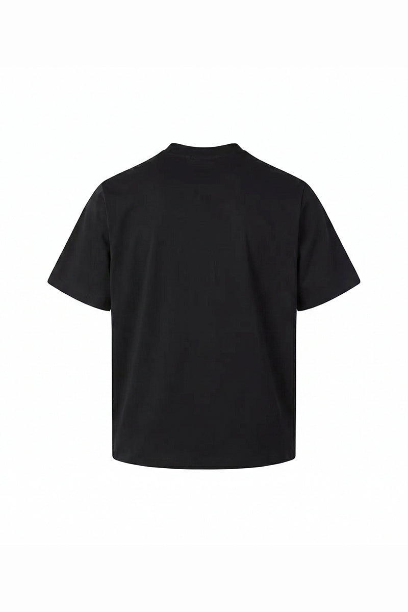 Men's Summer Ruched Deconstructed Streetwear T-Shirt