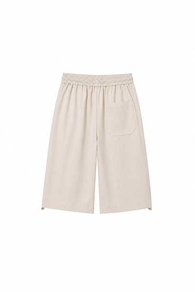 Women's Summer Contrast-Stitch Quick-Dry Wide-Leg Pants
