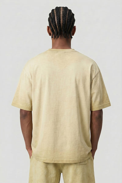Men's Summer Broken Heart Graffiti T-Shirt