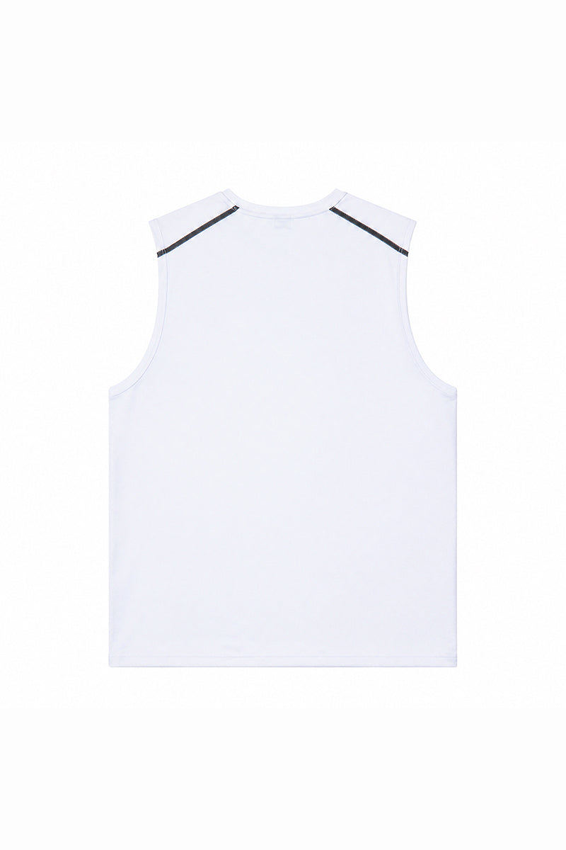 Men's Summer Contrast-Stitch Quick-Dry Athletic Tank Top