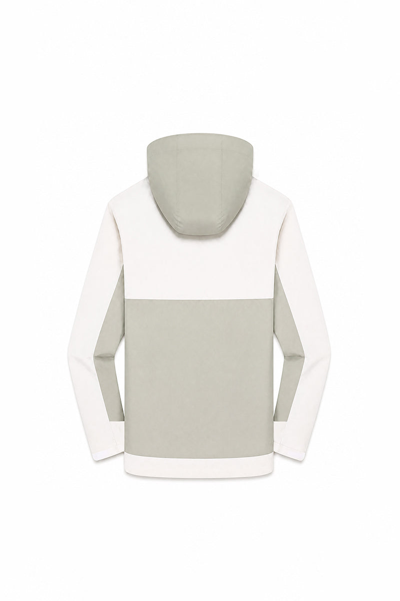 Women's Fall Colorblock Cropped Windproof Shell Jacket