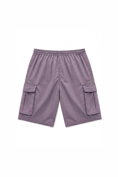 Men's Summer Multi-Pocket Drawstring Cargo Bermuda Shorts