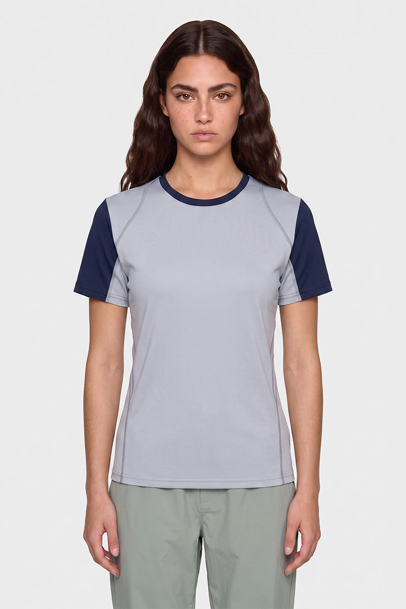 Women's Summer Colorblock Raglan Quick-Dry Athletic T-Shirt