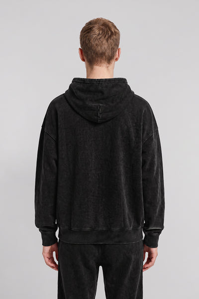 Men's Fall Winter Vintage Washed Oversized Pocket Hoodie