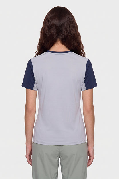 Women's Summer Colorblock Raglan Quick-Dry Athletic T-Shirt