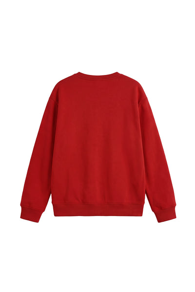 Unisex Fall Clothing Christmas Santa Bow Sweatshirt