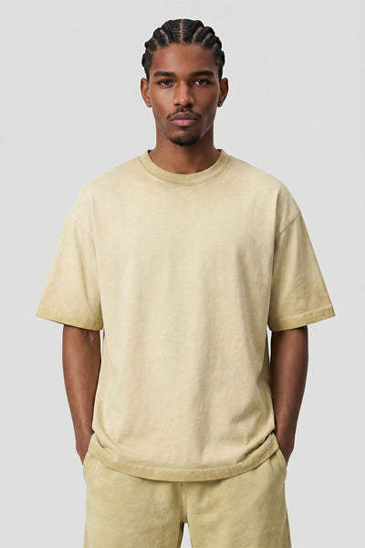 Men's Summer Washed T-Shirt