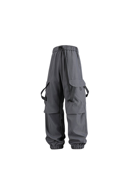 Men's Spring Lightweight Multi-Pocket Cargo Jogger Pants