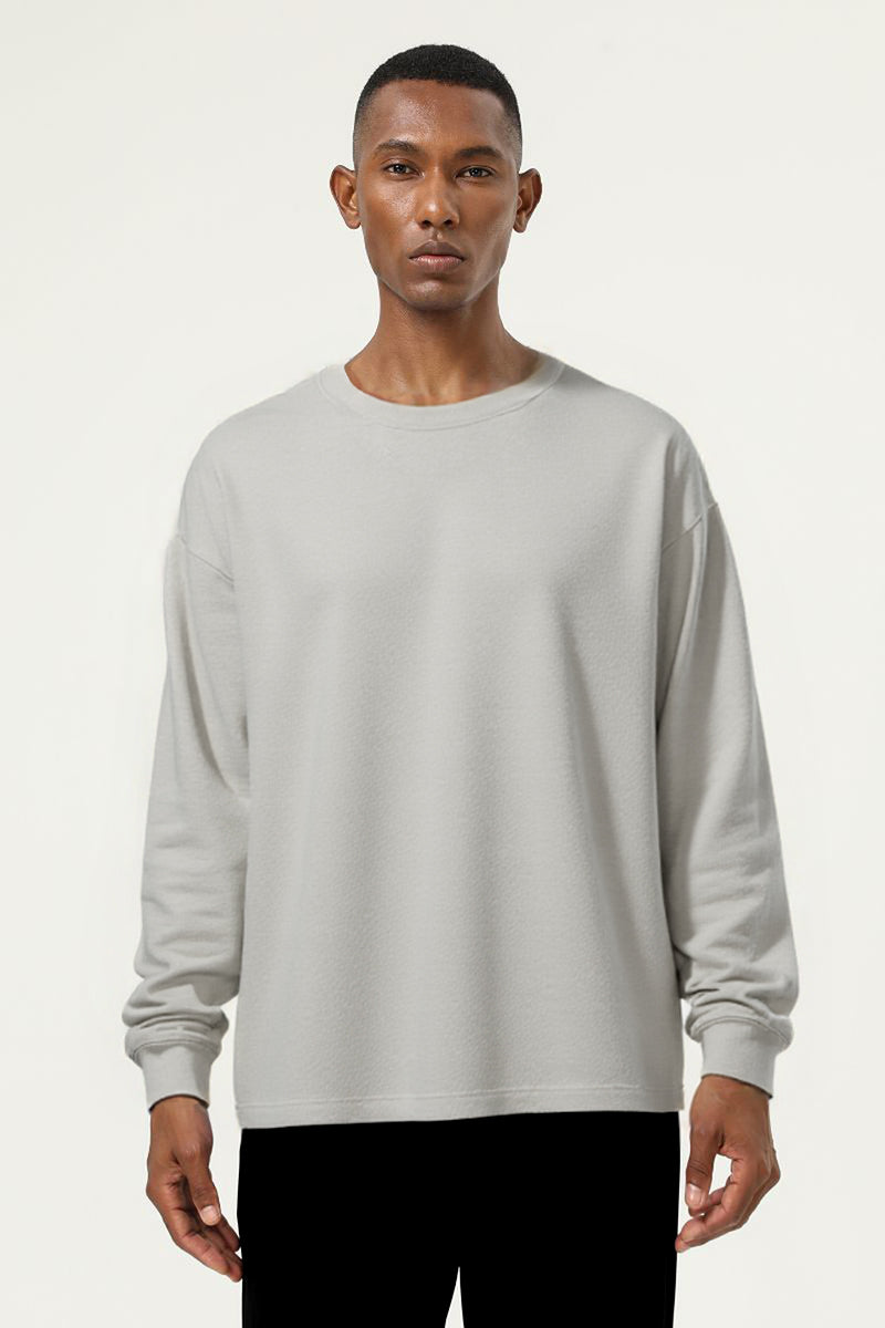 Men's Heavyweight Cotton Long Sleeves T-shirt