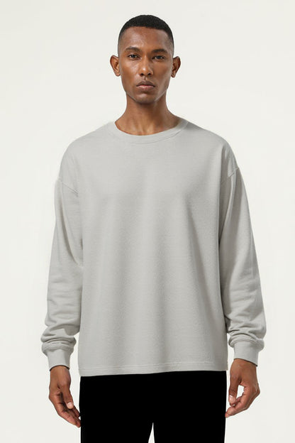 Men's Heavyweight Cotton Long Sleeves T-shirt