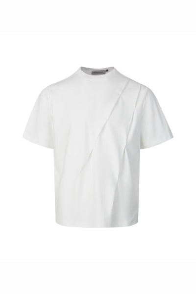 Men's Summer Ruched Deconstructed Streetwear T-Shirt