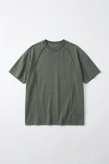 Men's Summer Deconstructed Loose-Seam Streetwear T-Shirt