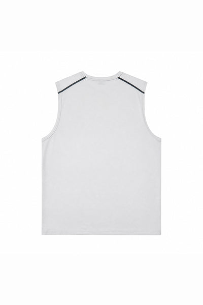 Men's Summer Contrast-Stitch Quick-Dry Athletic Tank Top