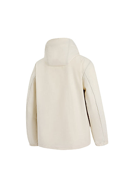 Men's Spring Colorblock Lightweight Outdoor Hooded Jacket