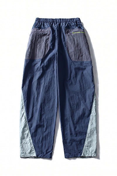 Women Spring Color Block Quick Dry Outdoor Cargo Pants