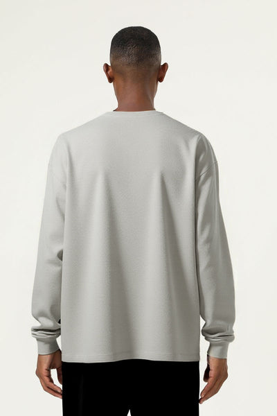Men's Heavyweight Cotton Long Sleeves T-shirt