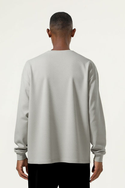 Men's Heavyweight Cotton Long Sleeves T-shirt