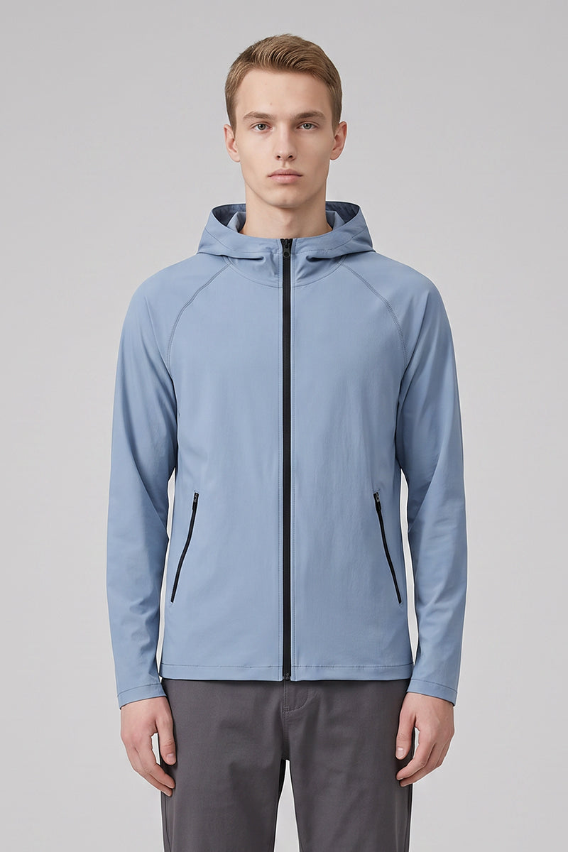 Men's Fall Winter Lightweight Stretch Sun-Protection Jacket