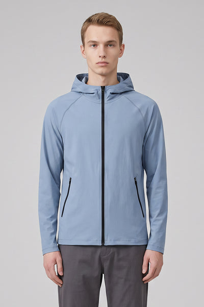 Men's Fall Winter Lightweight Stretch Sun-Protection Jacket