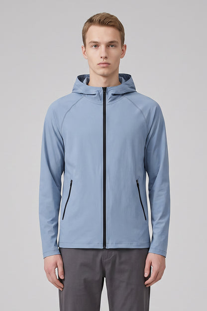 Men's Fall Winter Lightweight Stretch Sun-Protection Jacket