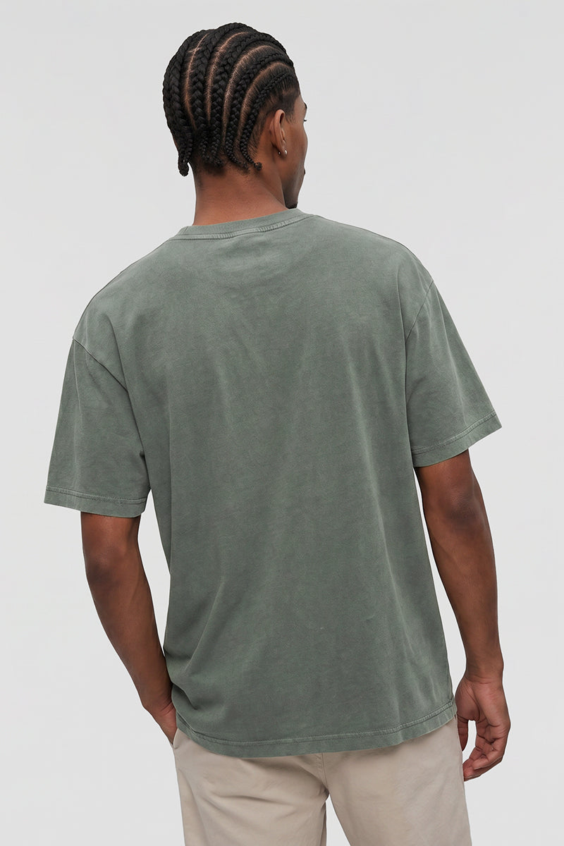 Men's Summer Deconstructed Loose-Seam Streetwear T-Shirt