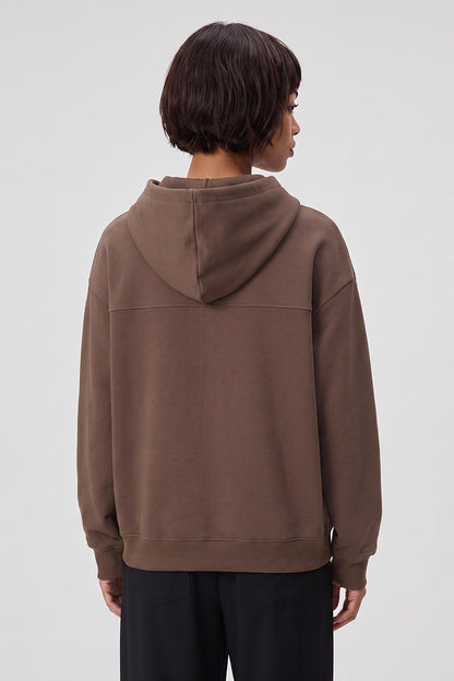 Women's Fall Snap-Button Fleece Kangaroo-Pocket Hoodie