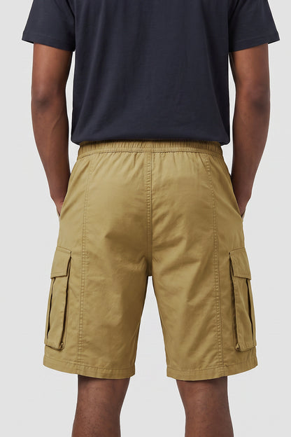 Men's Summer Multi-Pocket Drawstring Cargo Bermuda Shorts
