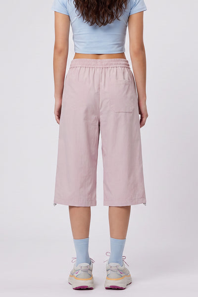 Women's Summer Contrast-Stitch Quick-Dry Wide-Leg Pants