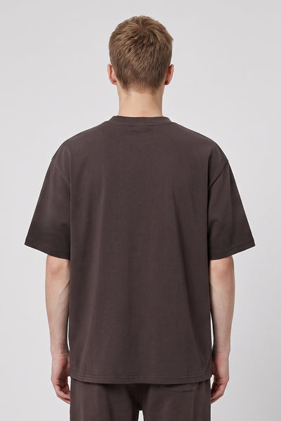 Men's Summer Street Tie-Dye Portrait Oversized Tee