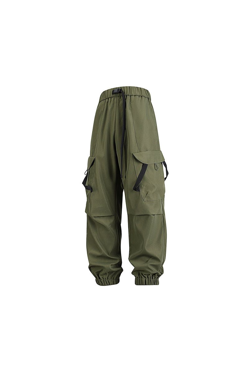 Men's Spring Lightweight Multi-Pocket Cargo Jogger Pants