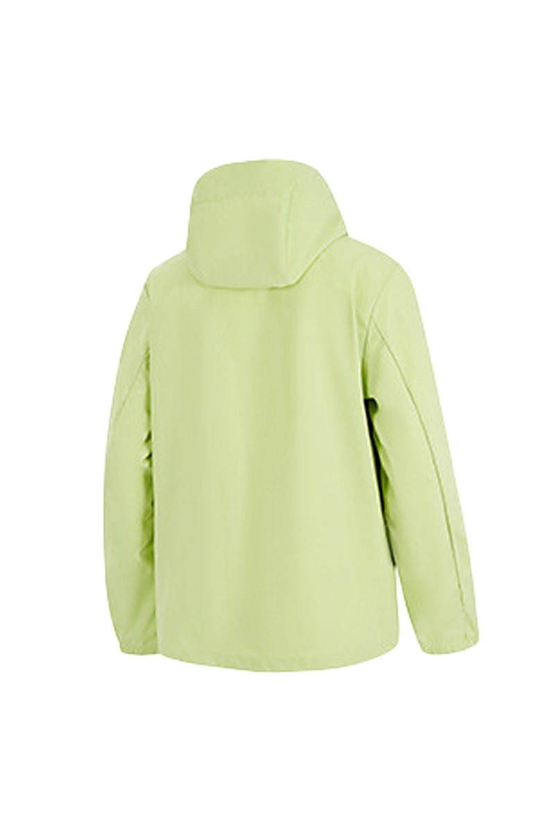 Men's Spring Colorblock Lightweight Outdoor Hooded Jacket