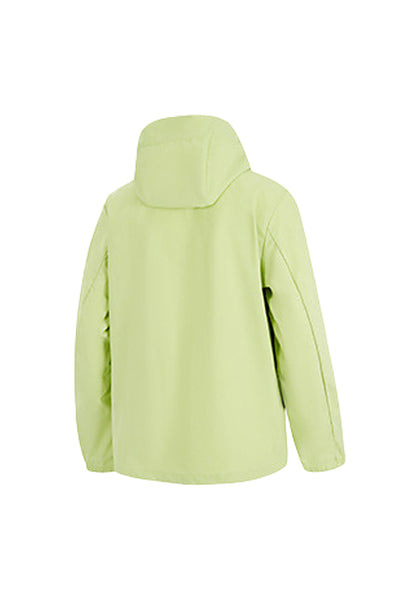 Men's Spring Colorblock Lightweight Outdoor Hooded Jacket