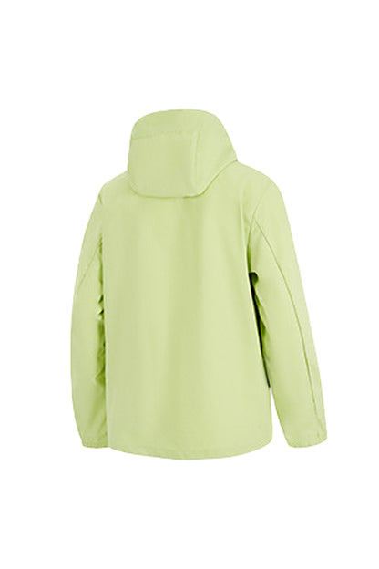 Men's Spring Colorblock Lightweight Outdoor Hooded Jacket