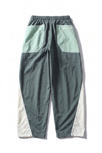Women Spring Color Block Quick Dry Outdoor Cargo Pants