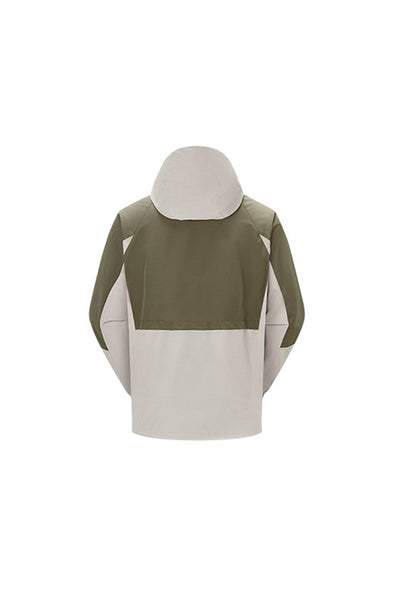 Women's Fall Winter Ripstop Colorblock Outdoor Jacket