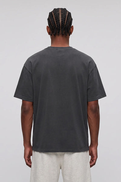 Men's Summer Casual Cotton Drop-Shoulder Loose-Fit T-Shirt