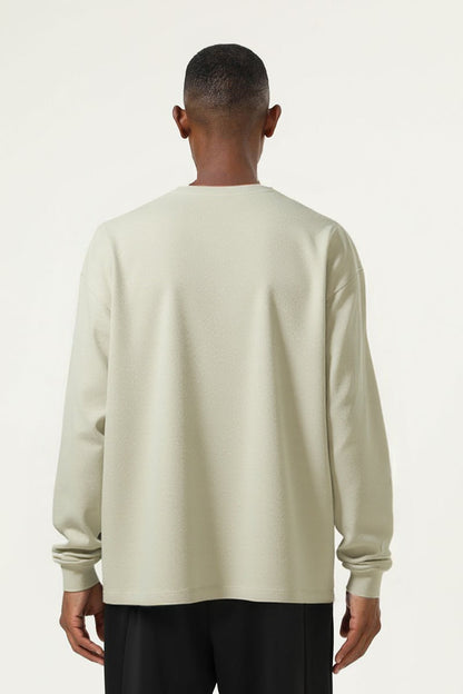Men's Heavyweight Cotton Long Sleeves T-shirt