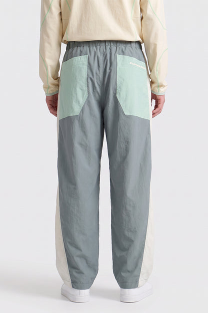 Women Spring Color Block Quick Dry Outdoor Cargo Pants