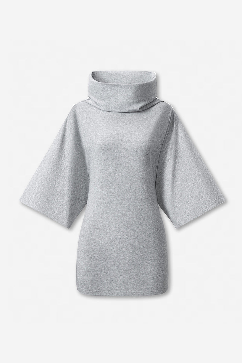 Women's Wasteland Cowl Neck Bell 3/4 Sleeve Bodycon Dress