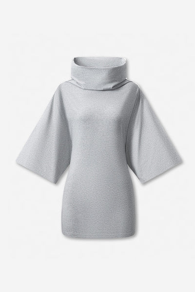 Women's Wasteland Cowl Neck Bell 3/4 Sleeve Bodycon Dress