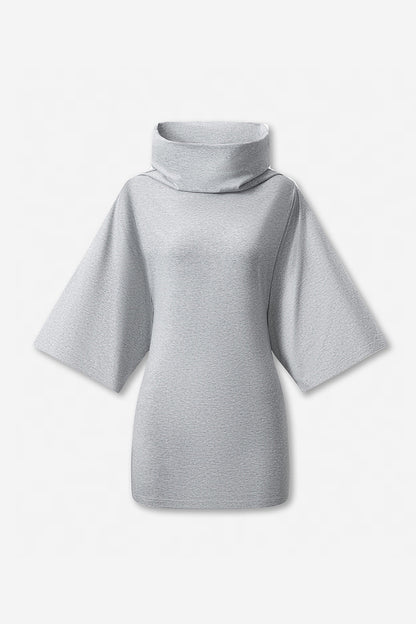 Women's Wasteland Cowl Neck Bell 3/4 Sleeve Bodycon Dress