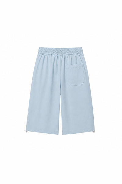 Men's Spring Contrast-Stitch Quick-Dry Wide-Leg Pants