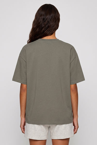 Women's Summer Cotton Drop-Shoulder Loose-Fit T-Shirt