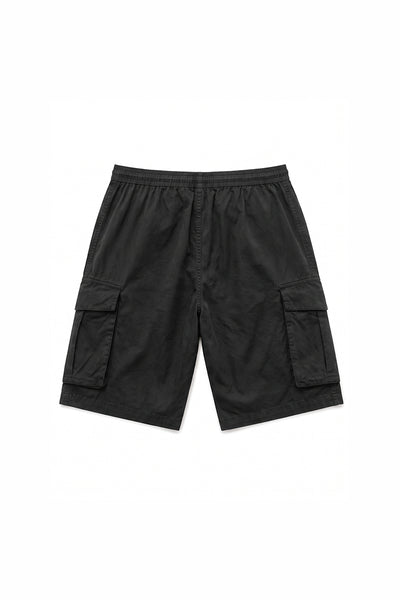 Men's Summer Multi-Pocket Drawstring Cargo Bermuda Shorts
