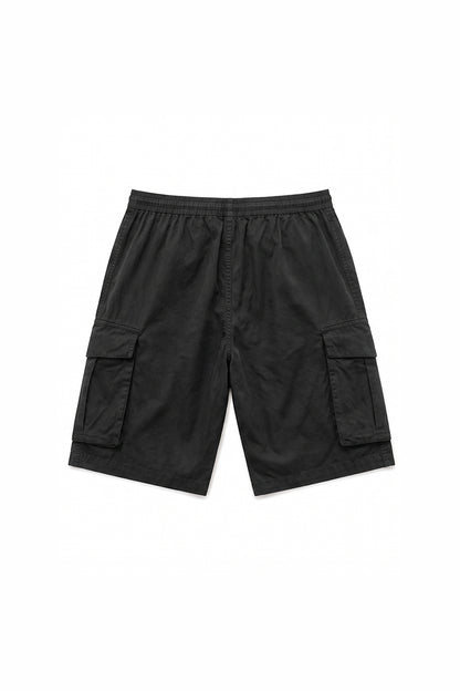 Men's Summer Multi-Pocket Drawstring Cargo Bermuda Shorts