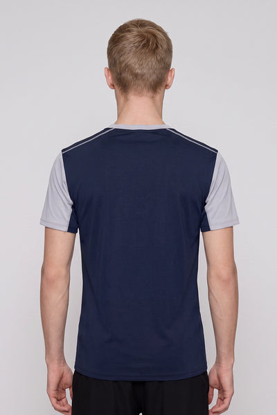 Men's Summer Colorblock Raglan Quick-Dry Athletic T-Shirt