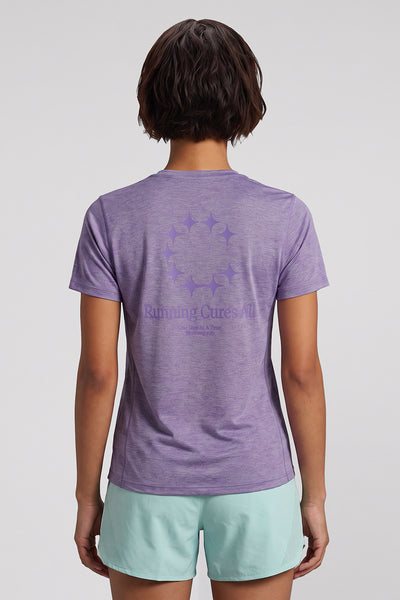 Women's Summer Breathable Linen-Blend Loose Print T-Shirt